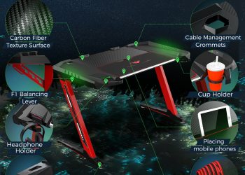 Eureka Ergonomic Z2 50″ Gaming Desk Review