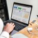 Google ads specialist with laptop